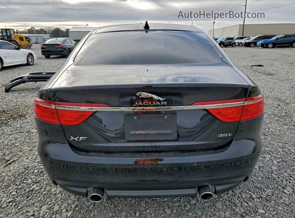 SAJBE4BV7GCY13100 2016 JAGUAR XF Black Widok z tyłu