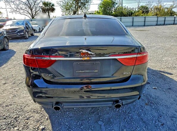 SAJBE4BV8GCY14014 2016 JAGUAR XF Black უკანა ხედი