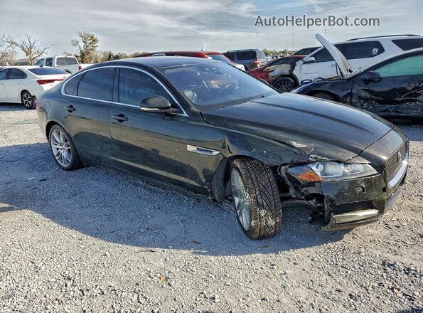 SAJBE4BV8GCY14014 2016 JAGUAR XF Black წინა მარჯვენა