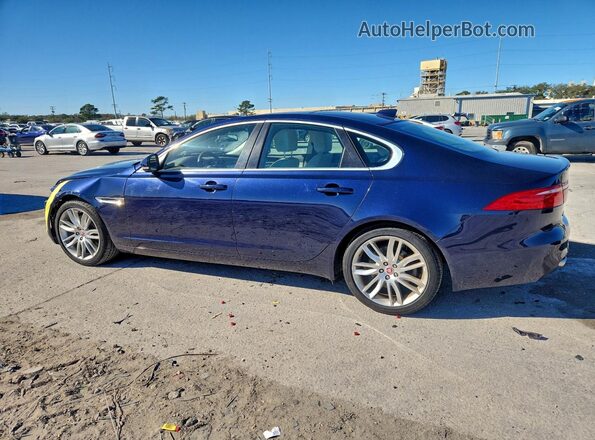 SAJBE4BV9GCY10165 2016 JAGUAR XF Blue Rear left