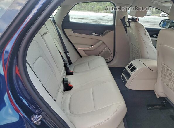 SAJBE4FX1MCY90343 2021 JAGUAR XF Blue Vista de los asientos traseros