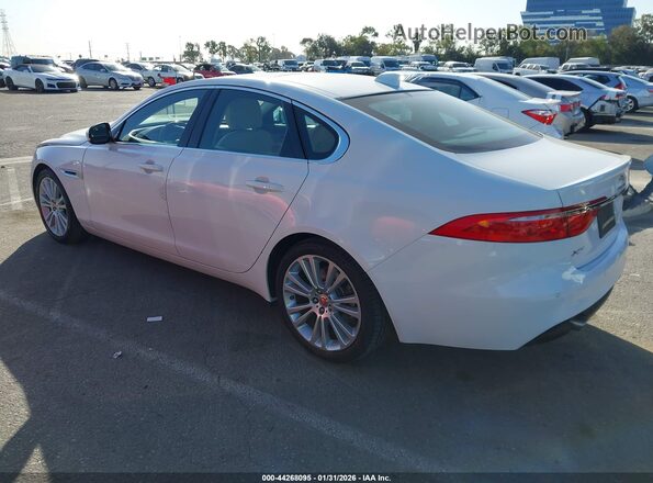 SAJBE4FX4JCY57123 2018 JAGUAR XF Белый Задняя левая четверть