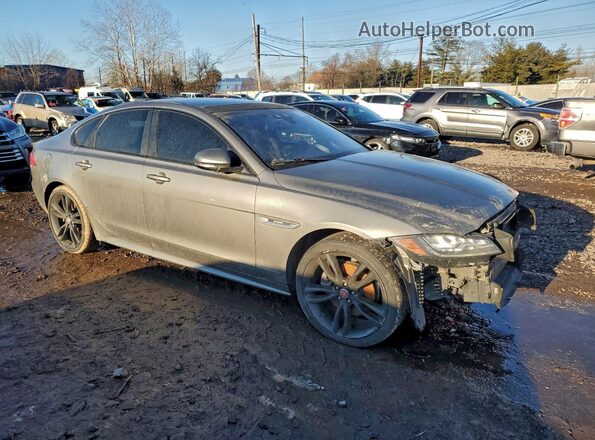SAJBF4FN1JCY54174 2018 JAGUAR XF Gray 