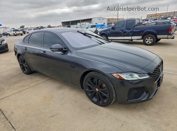 SAJBG4FX8MCY89359 2021 JAGUAR XF Gray Delantero derecho