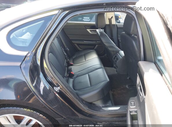 SAJBJ4BV6GCY19465 2016 JAGUAR XF Black Widok naklejki z numerem VIN