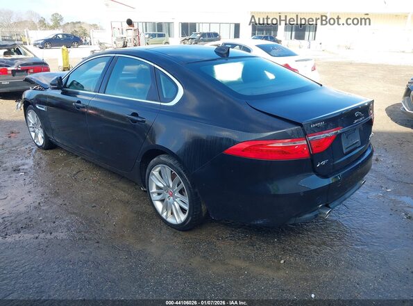 SAJBJ4BV6GCY19465 2016 JAGUAR XF Black Tył lewy
