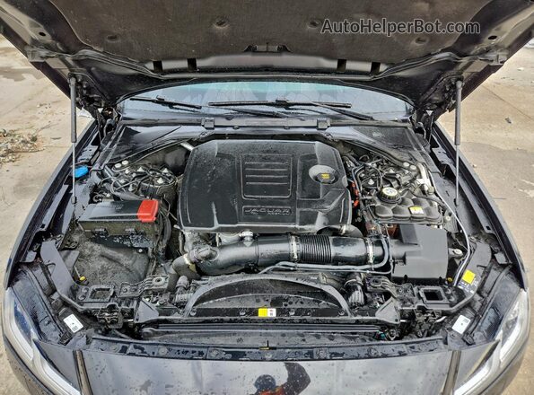 SAJBL4GX2RCY93988 2024 JAGUAR XF Black უკანა სალონის ხედი