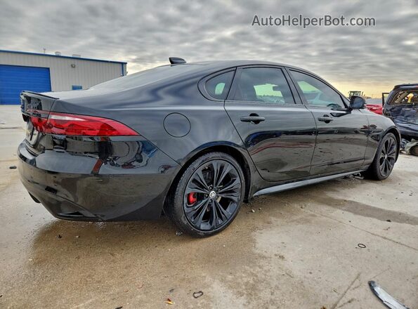 SAJBL4GX2RCY93988 2024 JAGUAR XF Black უკანა მარჯვენა