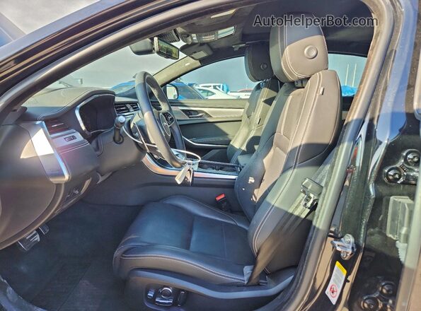 SAJBL4GX2RCY93988 2024 JAGUAR XF Black წინა სალონის ხედი