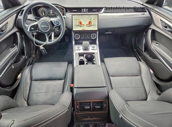 SAJBL4GX2RCY93988 2024 JAGUAR XF Black წინა პანელის ხედი