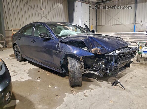 SAJBL4GX2RCY96194 2024 JAGUAR XF Синий Передняя правая четверть
