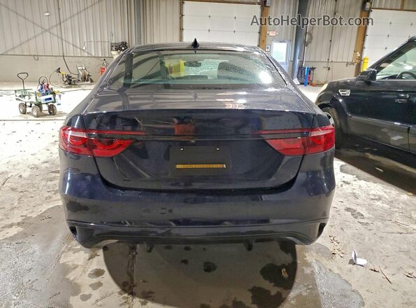 SAJBL4GX2RCY96194 2024 JAGUAR XF Синий Вид сзади