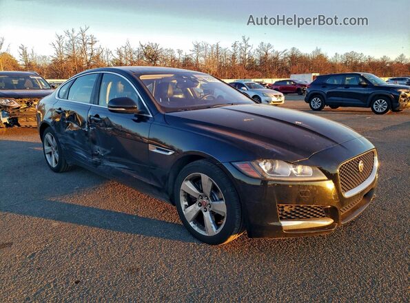 SAJBS4FX0JCY70752 2018 JAGUAR XF Черный 