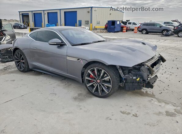 SAJD51FE0MCK69553 2021 JAGUAR F-TYPE Серый Передняя правая четверть