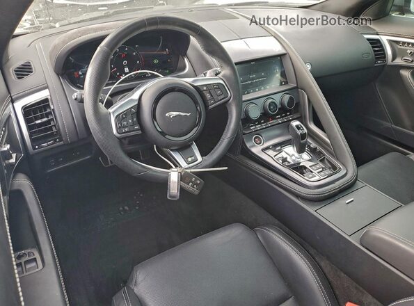 SAJD51FE0MCK69553 2021 JAGUAR F-TYPE Серый Вид панели приборов