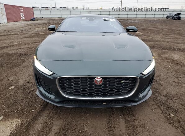 SAJD81FV8MCK69839 2021 JAGUAR F-TYPE Зеленый Вид спереди