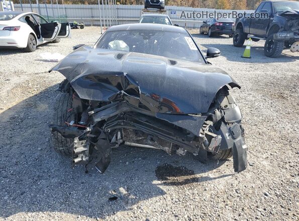 SAJDD1EV0JCK54664 2018 JAGUAR F-TYPE Black წინა ხედი