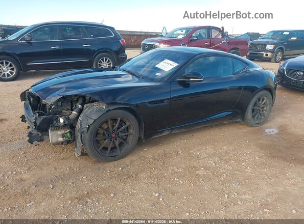 SAJDD1GX4JCK51989 2018 JAGUAR F-TYPE Black წინა მარცხენა ხედი სამი მეოთხედიდან