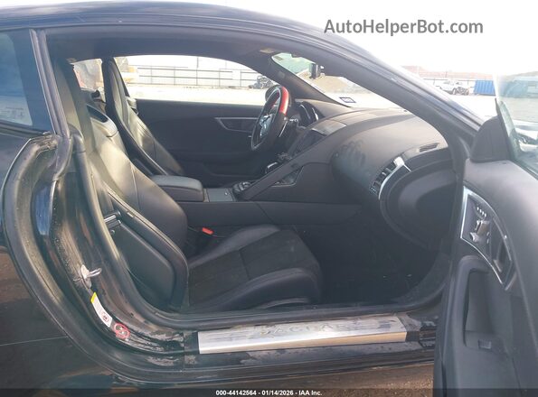 SAJDD1GX4JCK51989 2018 JAGUAR F-TYPE Black წინა სალონის ხედი