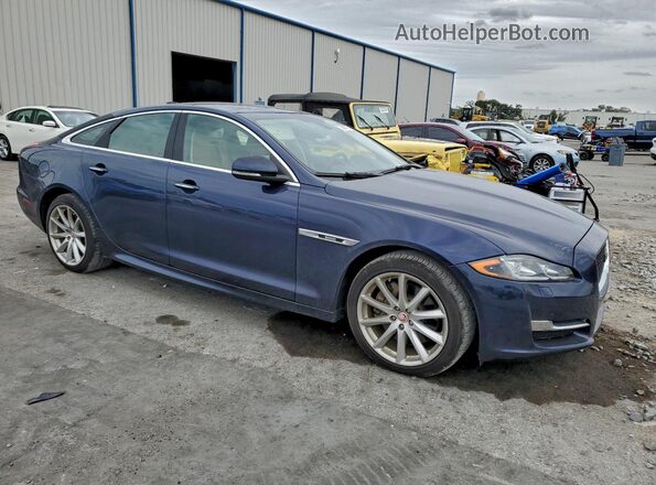 SAJWA1C73G8V91136 2016 JAGUAR XJ Blue Передня права чверть