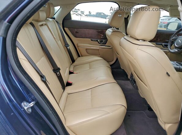 SAJWA1C73G8V91136 2016 JAGUAR XJ Blue Вид задніх сидінь