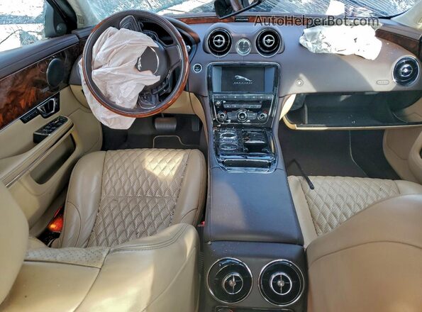 SAJWA2G73G8V94361 2016 JAGUAR XJL Charcoal Вид панелі приладів