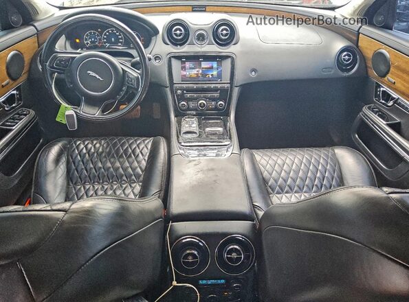 SAJWA2GE7GMW02726 2016 JAGUAR XJL White Вид панелі приладів