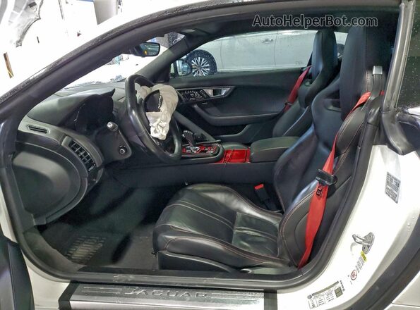 SAJWA6AT5G8K29404 2016 JAGUAR F-TYPE White Вид салону спереду