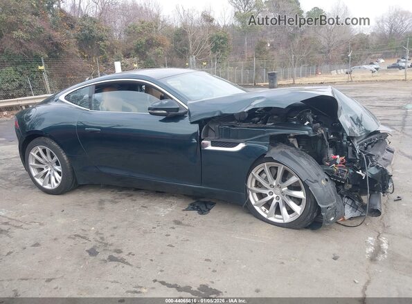 SAJWA6AT9G8K24738 2016 JAGUAR F-TYPE Green Widok wnętrza z tyłu