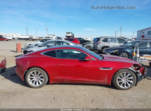 SAJWA6ATXH8K45535 2017 JAGUAR F-TYPE Maroon სალონის 360-გრადუსიანი ხედი