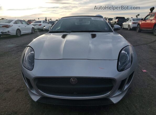 SAJWA6ETXG8K32213 2016 JAGUAR F-TYPE Silver Вид спереду