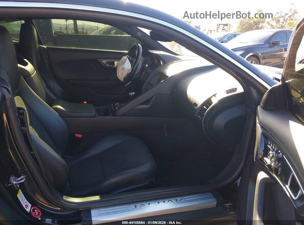 SAJWB6BCXG8K32777 2016 JAGUAR F-TYPE Black Vista interior delantera