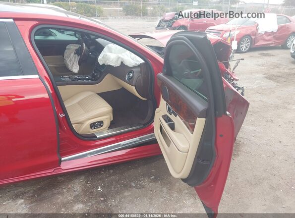 SAJWJ2GD4G8V96867 2016 JAGUAR XJ Red Вид салону спереду