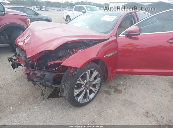 SAJWJ2GD4G8V96867 2016 JAGUAR XJ Red Вид спереду