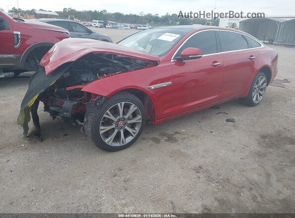 SAJWJ2GD4G8V96867 2016 JAGUAR XJ Red Передня ліва чверть