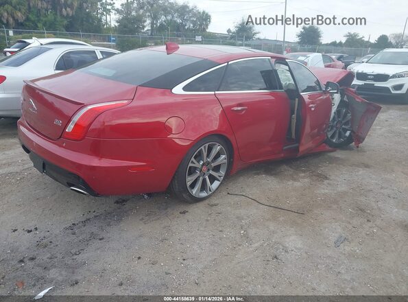 SAJWJ2GD4G8V96867 2016 JAGUAR XJ Red Задня права чверть