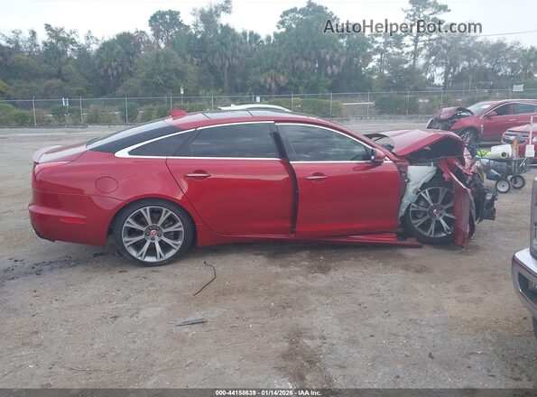 SAJWJ2GD4G8V96867 2016 JAGUAR XJ Red Панорамний вид салону 360°