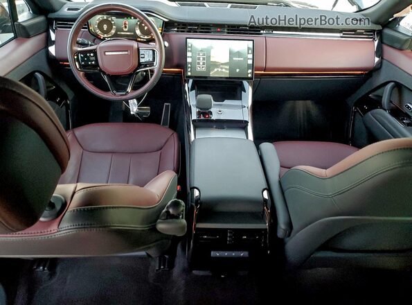 SAL1L9FU6RA419027 2024 LAND ROVER RANGE Черный Вид панели приборов
