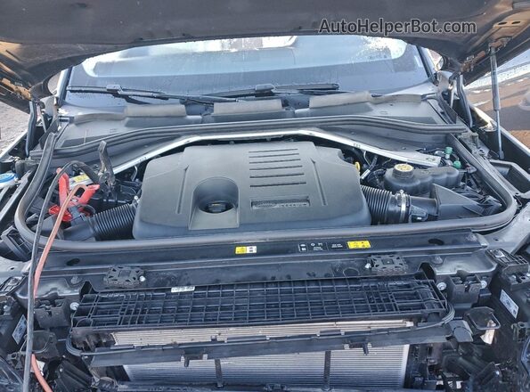 SAL1P9EU1PA126333 2023 LAND ROVER RANGE Black Շարժիչի բաժամունքի տեսք