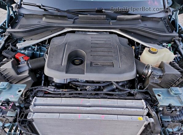 SAL1P9EU6RA418773 2024 LAND ROVER RANGE Teal ძრავის განყოფილების ხედი