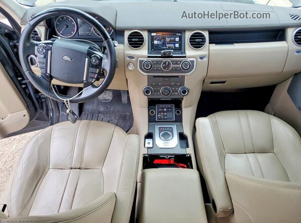 SALAG2V60GA797288 2016 LAND ROVER LR4 Black Dashboard view