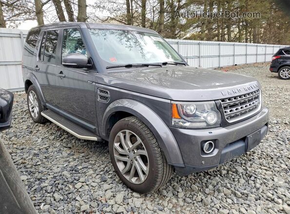 SALAG2V67GA814829 2016 LAND ROVER LR4 Серый Передняя правая четверть
