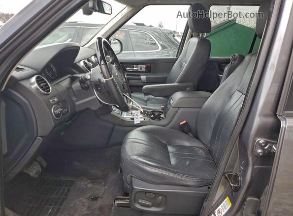 SALAG2V67GA814829 2016 LAND ROVER LR4 Серый Вид салона спереди