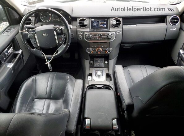 SALAG2V67GA814829 2016 LAND ROVER LR4 Серый Вид панели приборов