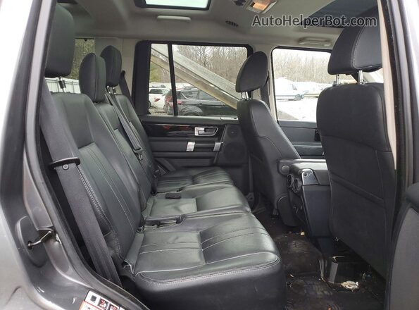 SALAG2V67GA814829 2016 LAND ROVER LR4 Серый Вид задних сидений
