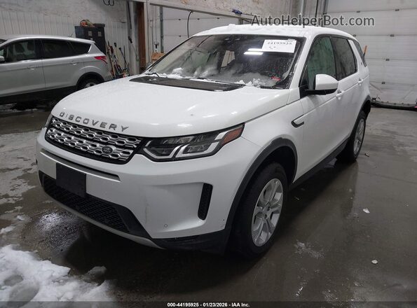 SALCJ2FX0LH848775 2020 LAND ROVER DISCOVERY SPORT White Vista tres cuartos delantera izquierda