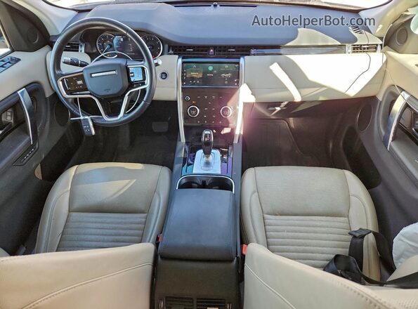 SALCJ2FX0MH883298 2021 LAND ROVER DISCOVERY White Առջևի վահանակի տեսք