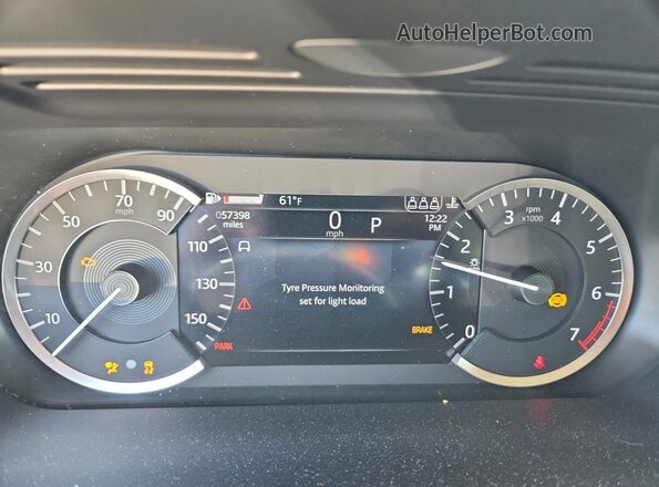 SALCJ2FX0MH883298 2021 LAND ROVER DISCOVERY White Սարքավորումների վահանակի տեսք
