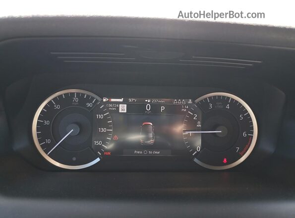 SALCJ2FX0NH913188 2022 LAND ROVER DISCOVERY White Սարքավորումների վահանակի տեսք