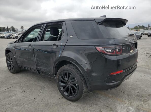SALCJ2FX2RH348951 2024 LAND ROVER DISCOVERY Black Trasero izquierdo